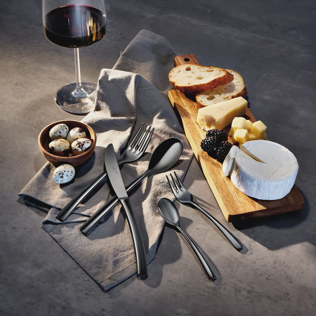 SWING Kaffeelöffel PVD schwarz